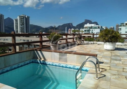 Cobertura Quartos Na Avenida L Cio Costa Barra Da Tijuca