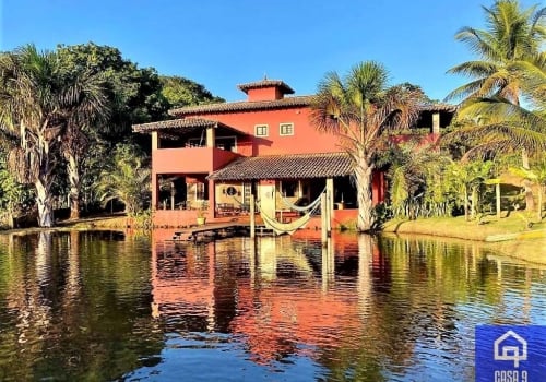 Casas 3 quartos na Lagoa Aruá em Mata de São João Chaves na Mão