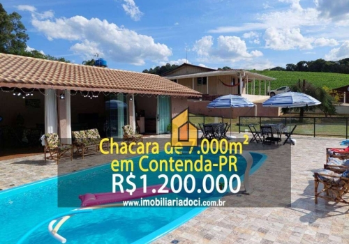 Ch Caras Piscina Venda Na Zona Rural Em Contenda Chaves Na M O