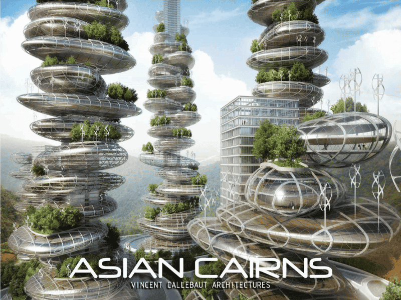 Arquiteto belga projeta arranha-céus para abrigar fazendas verticais na China
