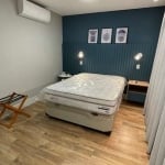 Studio moderno em condomínio de luxo em São Paulo-SP, no Jardim das Acácias: 1 quarto, 1 banheiro, 28m². Venha conferir!