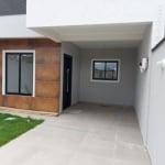 CASA ESTILO MODERNO, 3Q (1SUÍTE) AQUEC A GÁS, ESPAÇO DE TERRENO