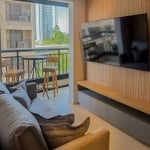 Apartamento com 1 dormitório para alugar, 40 m² por R$ 6.013/mês - Fiori - Barueri/SP