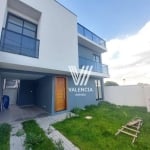 Sobrado Res. Guaruba | 3 dorm | Suíte | Vaga | 140 m² priv | Atuba - Curitiba/PR