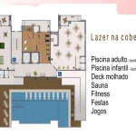 Apart 2 dorms, Ocian, Entrada R$ 40 Mil, JGA971