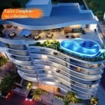 Apartamento de Alto Padrão 4 quartos na Enseada Azul de Guarapari, na Praia de Peracanga