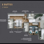 Apartamento com 2 quartos à venda na Rua Salvador Simões, 620, Ipiranga, São Paulo