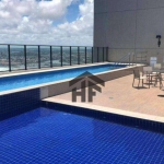 Flat de 33,46m² à venda, com 1 quarto e mobiliado, localizado no Pina, Recife - Pernambuco.