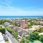 Praia de Guarajuba - A poucos metros do mar, apartamento com 3 quartos, 3 banheiros, 1andar, Cond. Costa Smeralda