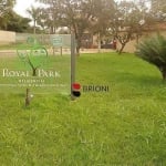 Terreno à venda com 832m² em Condomínio Royal Park - Ribeirão Preto/SP