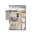 Apartamento com 1 quarto à venda na JOAO PESSOA, 135, Centro, Canela