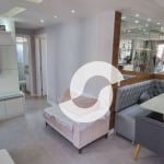 Apartamento com 3 dormitórios à venda, 71 m² na melhor coluna do prédio por R$ 410.000 - Barreto - Niterói/RJ