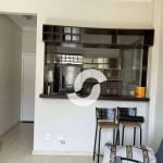 Apartamento com 1 dormitório para alugar, 44 m² por R$ 2.650,02/mês - Centro - Niterói/RJ