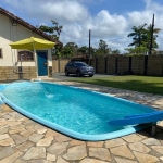 Casa lote inteiro  3 quartos com piscina a venda Itanhaém, São Paulo, bairro Gaivotas, sendo 1 dos quartos suíte,