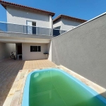 Lindo sobrado 4 dormitórios com piscina a venda Itanhaém, São Paulo, bairro Suarão, sendo 2 dormitórios suíte,