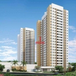 Apartamento à venda no Edifício Torres do Horizonte no Residencial José Lázaro Gouvea em Londrina. Com 3 quartos, sacada, sala, cozinha, banheiro, 1 v