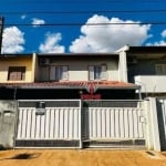 Casa à venda no Jardim Albatroz em Londrina. Sobrado próximo ao Aeroporto, com três quartos, sendo um suíte, três banheiros, sala com dois ambientes,