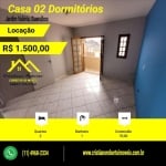 Casa para Locação em Guarulhos, Jardim Valéria, 2 dormitórios, 1 banheiro