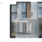 Loft com 1 quarto à venda na Rua Almirante Tamandaré, 150, Floresta, Porto Alegre