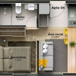 Apartamento com 1 quarto à venda na Avenida Professor Oscar Pereira, 1698, Glória, Porto Alegre