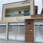 Casa de Condomínio com 1 dorm, Princesa, Praia Grande - R$ 200 mil, Cod: 6143