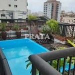 EMBARÉ SANTOS COBERTURA DUPLEX LAZER PRIVATIVO VISTA LIVRE