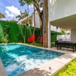 Casa de luxo em condomínio no Alto da Boa Vista: 4 suítes, 4 salas, 6 banheiros, piscina privativa,jardim,4 vagas cobertas, e 650,82m² de área