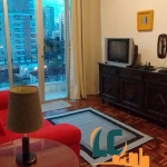 APARTAMENTO NO BOQUEIRÃO DE 1 DORMITÓRIO COM VARANDA - 83M² - 1 VAGA DE GARAGEM.