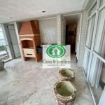 Apartamento Alto Padrão Boqueirão / Vila Rica -  dormitórios, 4 garagens - Santos