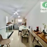 Excelente Residência Sobreposta Alta - 03 dormitórios  - 128 m² - À Venda - Ponta da Praia - Santos/SP