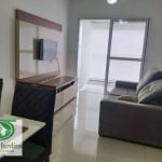 Apartamento 1 Dormitório com Vista para o Mar - Andar Alto e Prédio Novo - Embaré - Santos