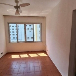 VENDE APARTAMENTO SANTOS - GONZAGA - 1 DORMITORIO - FRENTE