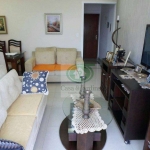 Apartamento na praia da Enseada, no Guarujá, 2 dormitórios (1 suíte)