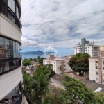 APARTAMENTO COM VISTA MAR SEMIMOBILIADO COM 3 QUARTOS SENDO 1 SUÍTE 2 VAGAS DE GARAGEM NO BAIRRO COQUEIROS EM FLORIANÓPOLIS/SC