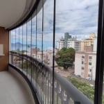 APARTAMENTO COM VISTA MAR SEMIMOBILIADO COM 3 QUARTOS SENDO 1 SUÍTE 2 VAGAS DE GARAGEM NO BAIRRO COQUEIROS EM FLORIANÓPOLIS/SC