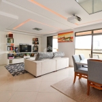Apartamento com vista para o mar SEMIMOBILIADO com 3 dormitórios, sendo 2 suítes, 1 vaga de garagem no bairro Canto em Florianópolis/SC.