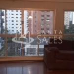 Apartamento à venda em Moema, São Paulo-SP: 3 quartos, 1 suíte, 2 salas, 3 banheiros, 2 vagas de garagem - 107 m² de área.