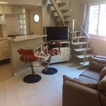 Aluguel de apartamento de luxo na Vila Nova Conceição, São Paulo-SP: 1 quarto, 1 suíte, 2 banheiros, 1 vaga na garagem.