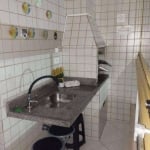 Apartamento 01 dormitorio - lazer completo a 100 metros da praia - Tupi/Praia Grande-SP