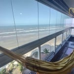 Apartamento 02 dormitóros com vista mar, porteira fechada!