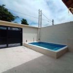 Casa nova 3 dorm. lado praia em Agenor de Campos!