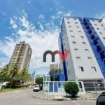 Apartamento com 3 dormitórios para alugar, 108 m² por R$ 3.000/mês - Canto do Forte - Praia Grande/SP