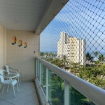 Apartamento vista mar e pé na grama, 3 dormitórios sendo 1 suíte para alugar, 90 m² por R$ 11.000/mês - Riviera de São Lourenço - Bertioga/SP