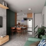 APARTAMENTOS  2 QUARTOS DE 50.83 M² ATÉ 63.43M², no STA CANDIDA, PREÇO DE PLANTA