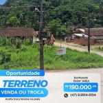 Terreno de esquina  à venda em Joinville estuda permuta