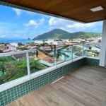 Cobertura no Itaguá com 3 dormitórios sendo 2 suítes,sala 2 ambientes,cozinha,varanda gourmet com churrasqueira,vista para o mar