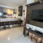 APARTAMENTO NAS TONINHAS COM 2 DORMITÓRIOS SENDO 1 SUÍTE,SALA 2 AMBIENTES,VARANDA GOURMET COM CHURRASQUEIRA