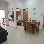 Apartamento à venda nas Toninhas com 1 dormitórios, varanda gourmet com churrasqueira e piscina