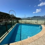 APARTAMENTO DIFERENCIADO FRENTE MAR COM PISCINA PRIVATIVA EM BALNEÁRIO CAMBORIÚ