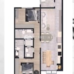 Apartamento com ótima localização à venda no JARDIM GISELA, TOLEDO - PR